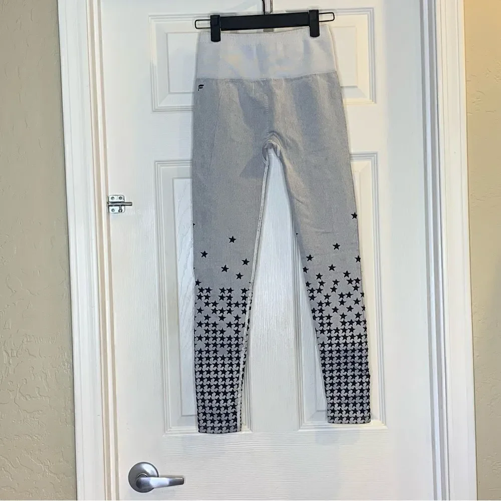 Fabletics High-Waisted Seamless Star Leggings Size XS